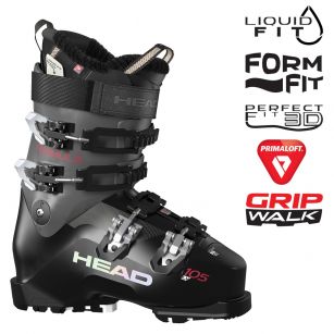 Горнолыжные ботинки Head FORMULA 105 W LV GW black/anthracite - 25.5 см (Eur. 40)